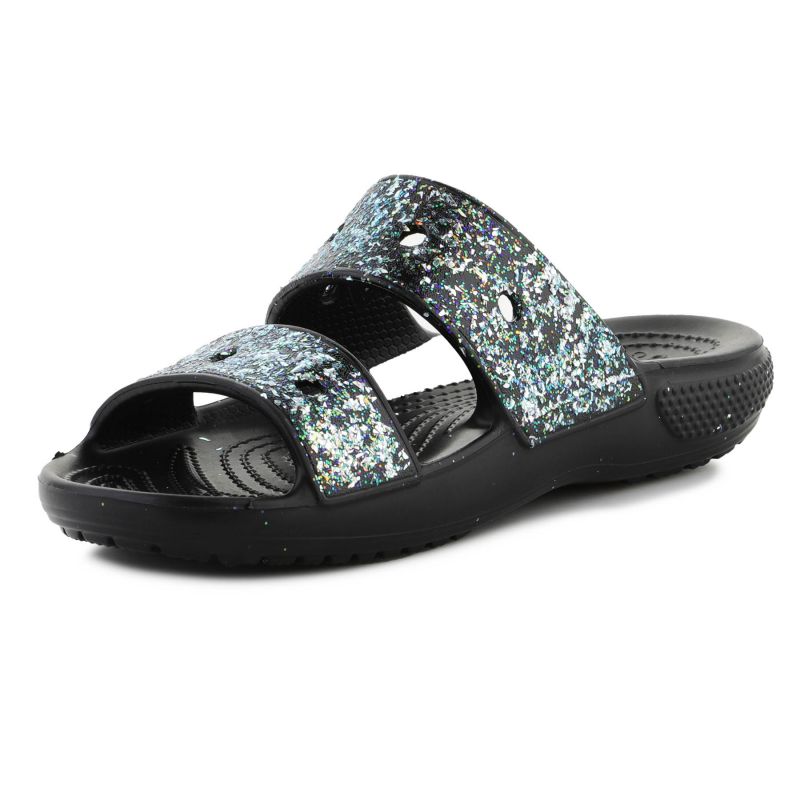 Crocs Classic Glitter Sandal Jr. 207788-0C4 slippers Cipő