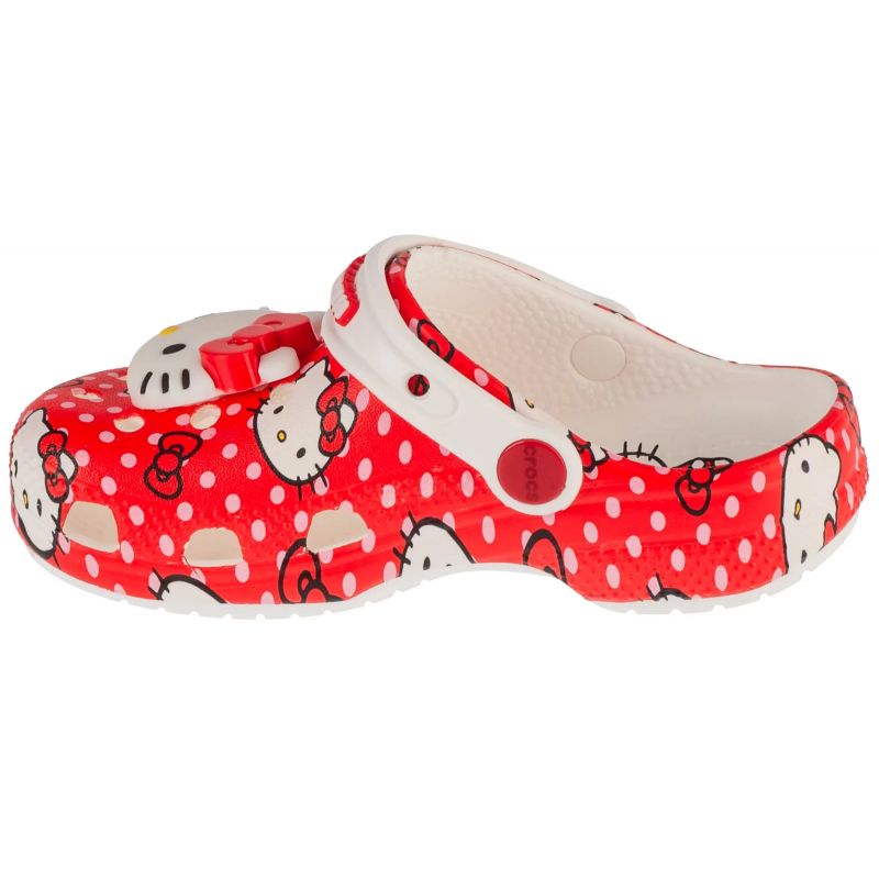 Crocs Classic Hello Kitty Clog K Jr flip-flops piros gyerek szandál