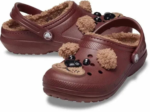 Crocs Classic Lined IAM BrownBearCgT Papucs - Sportmania.hu