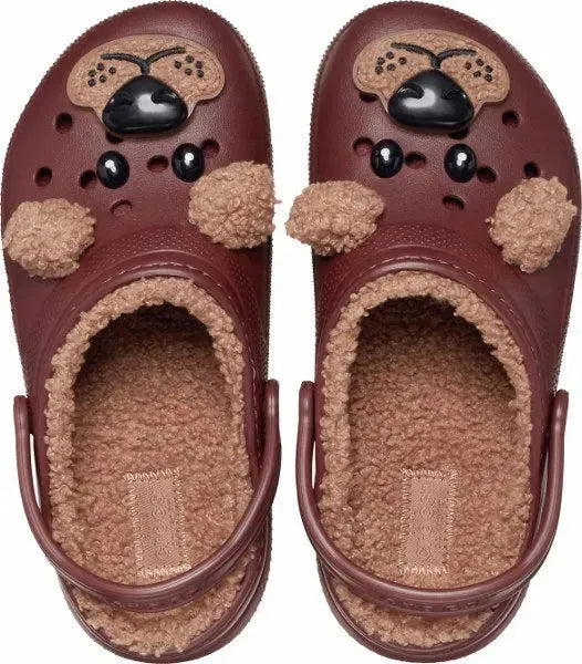 Crocs Classic Lined IAM BrownBearCgT Papucs - Sportmania.hu