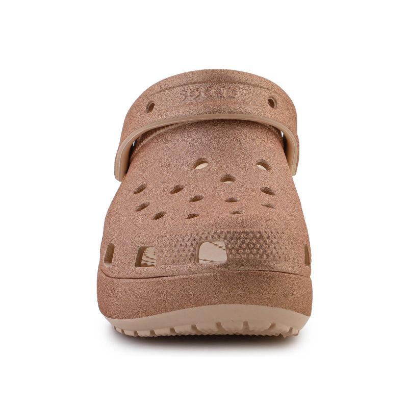 Crocs Classic Platform Glitter Clog W 207241-2DS flip-flops Cipő