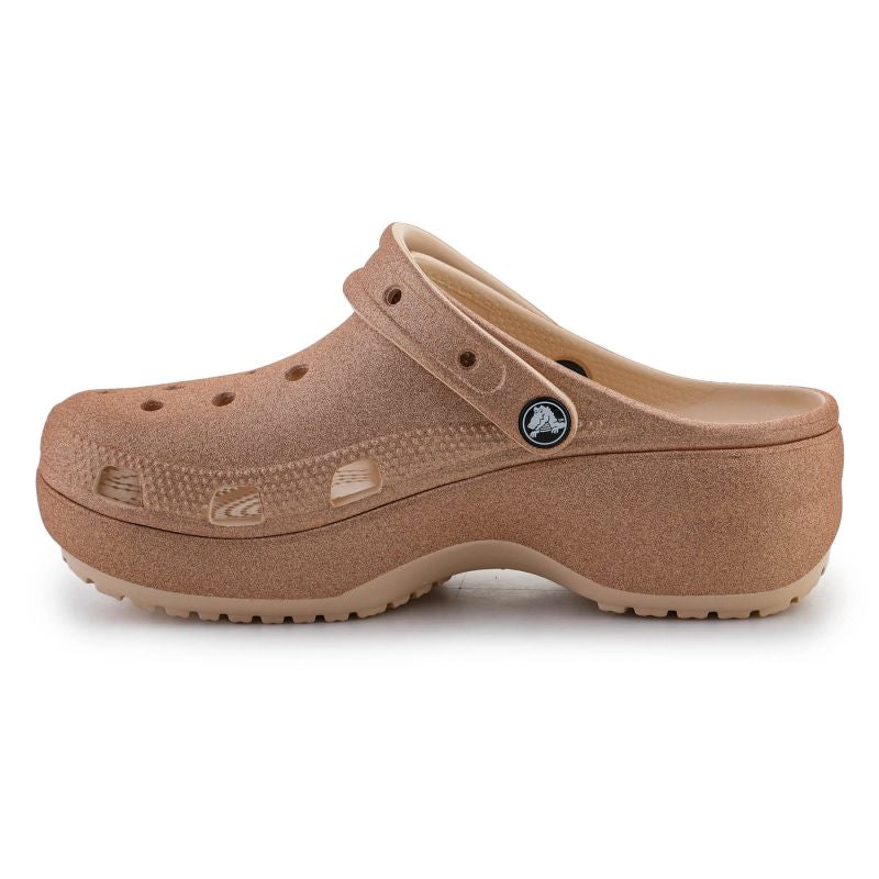 Crocs Classic Platform Glitter Clog W 207241-2DS flip-flops Cipő
