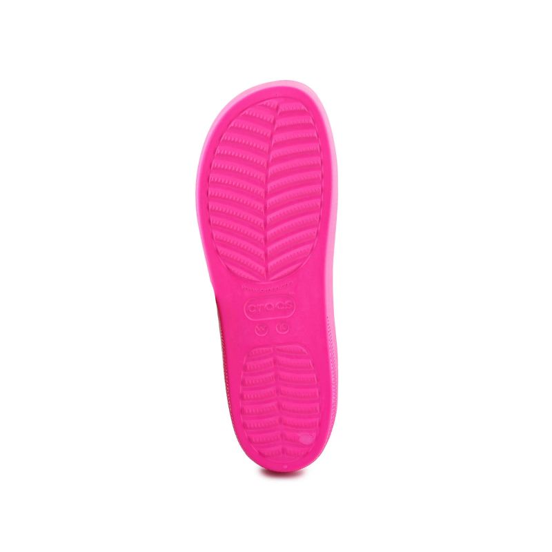 Crocs Classic Platform Slide W 208180-6TW flip-flops Cipő