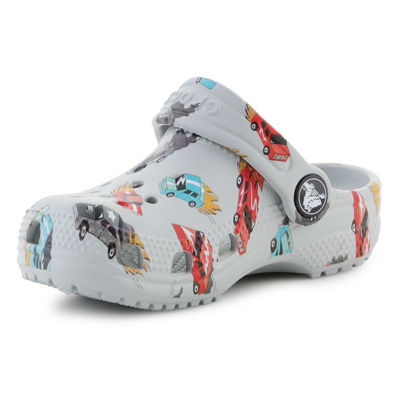 Crocs Classic Race Cars Graphic Jr 210992-1nn Flip-flops