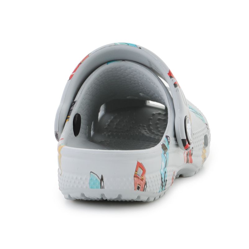 Crocs Classic Race Cars Graphic Jr 210992-1nn Flip-flops