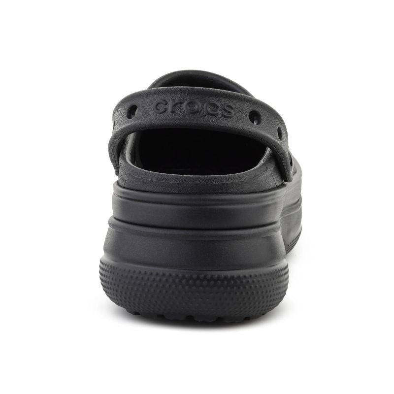Crocs CLASSIC STACKED CLOG /BLACK fekete unisex