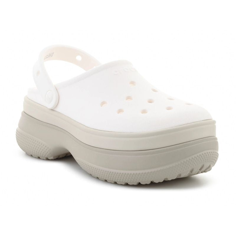 Crocs CLASSIC STACKED CLOG CHALK unisex