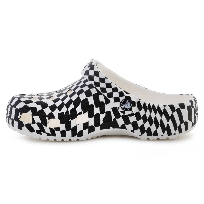 Crocs Classic warped checker clog 211007-103 flip flops Cipő