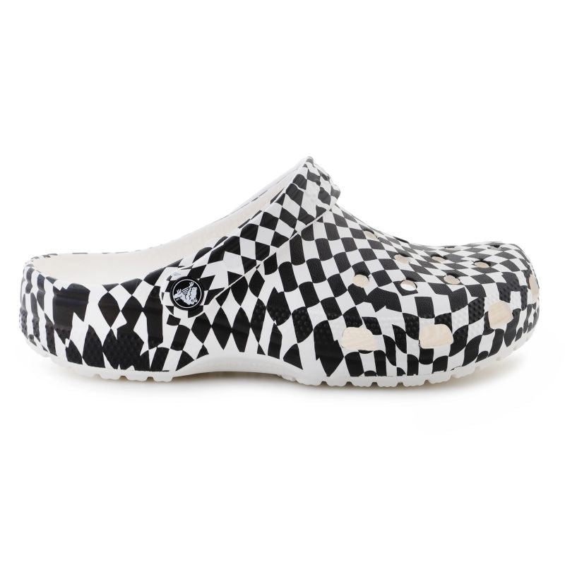 Crocs Classic warped checker clog 211007-103 flip flops Cipő