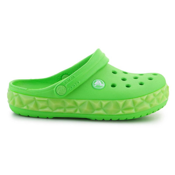 Crocs Croc Band Geometric Glow Band Clog K Jr 210132-3WA flip flops Cipő