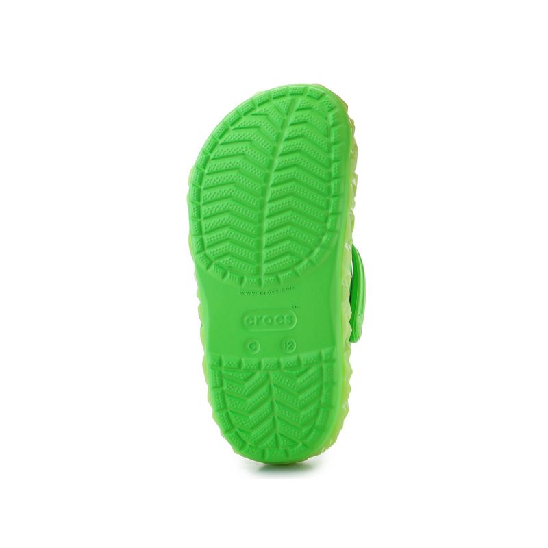 Crocs Croc Band Geometric Glow Band Clog K Jr 210132-3WA flip flops Cipő