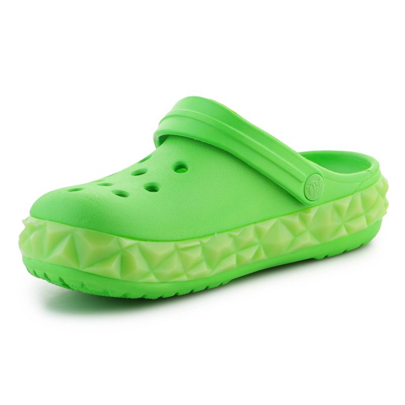 Crocs Croc Band Geometric Glow Band Clog K Jr 210132-3WA flip flops Cipő