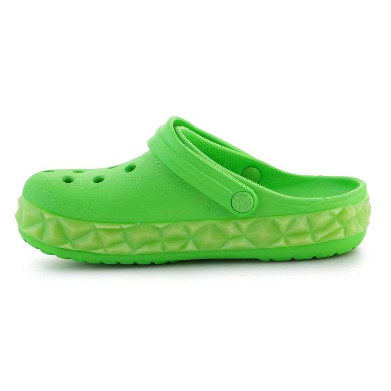 Crocs Croc Band Geometric Glow Band Clog K Jr 210132-3WA flip flops Cipő