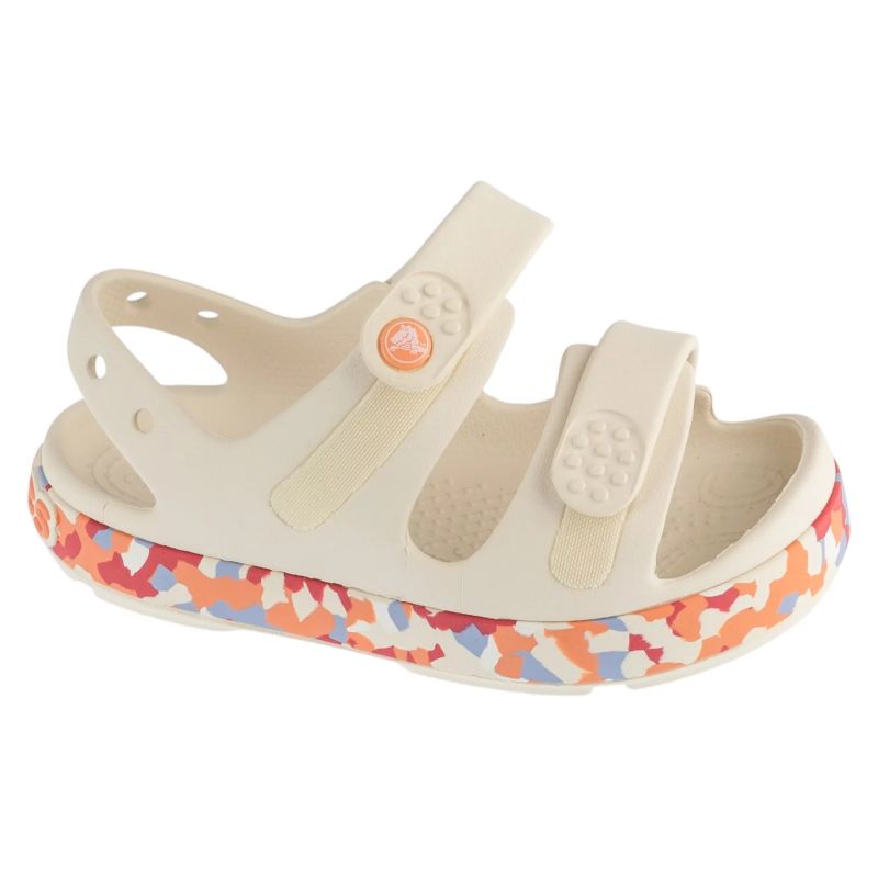 Crocs Crocband Cruiser Glow Confetti Band Sandal K Beige 28/29 papucs 212527-2MK