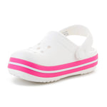Crocs CROCBAND KIDS CLOG T WHITE/PINK CRUSH eu gyerek 25/26