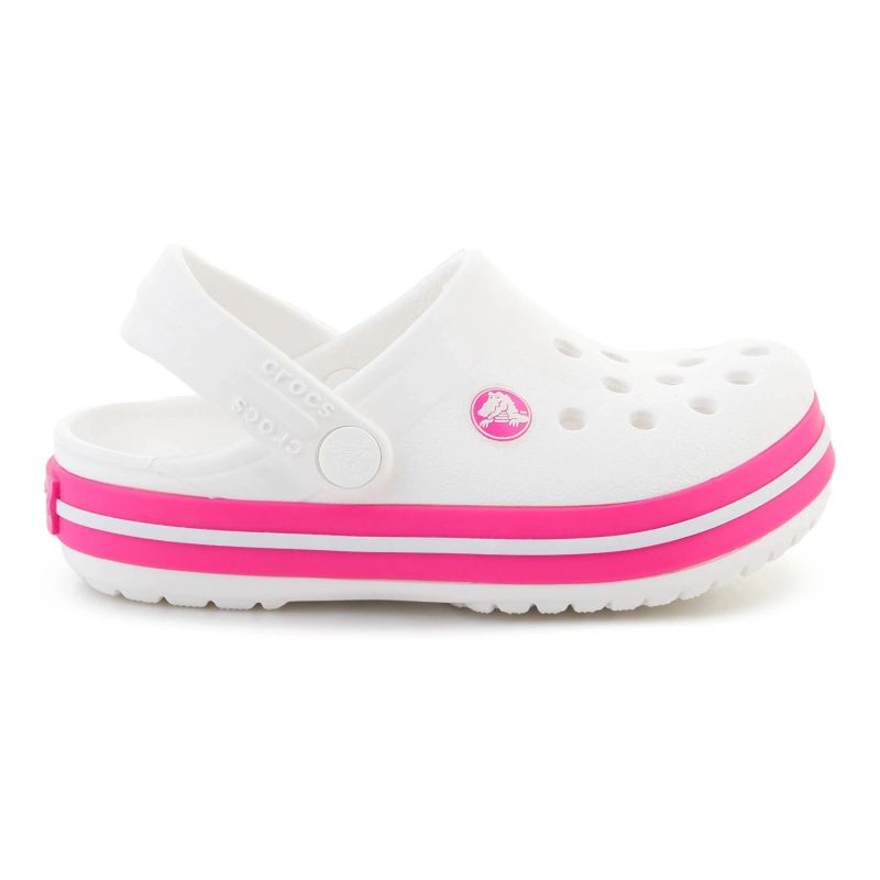 Crocs CROCBAND KIDS CLOG T WHITE/PINK CRUSH eu gyerek 25/26