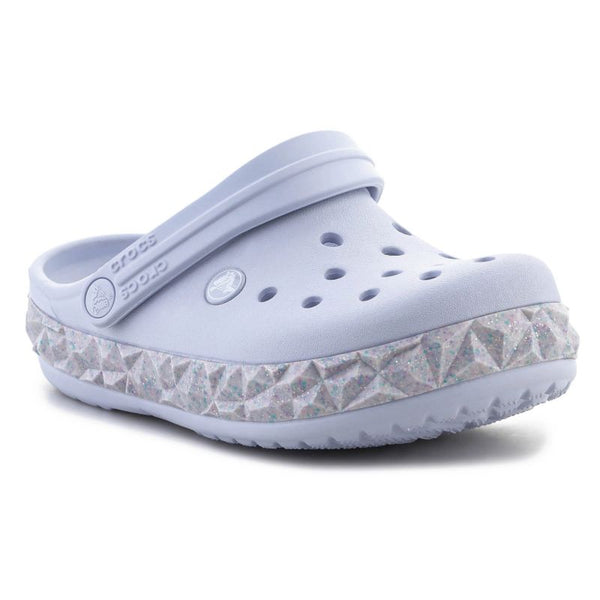 Crocs Crockband Geometric Glitter Band Clog Jr 210134-5AF flip flops Cipő