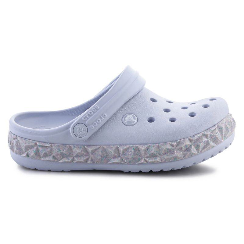 Crocs Crockband Geometric Glitter Band Clog Jr 210134-5AF flip flops Cipő