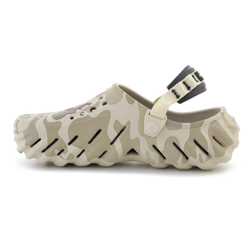 Crocs ECHO DUCK CAMO CLOG BONE/ fekete unisex