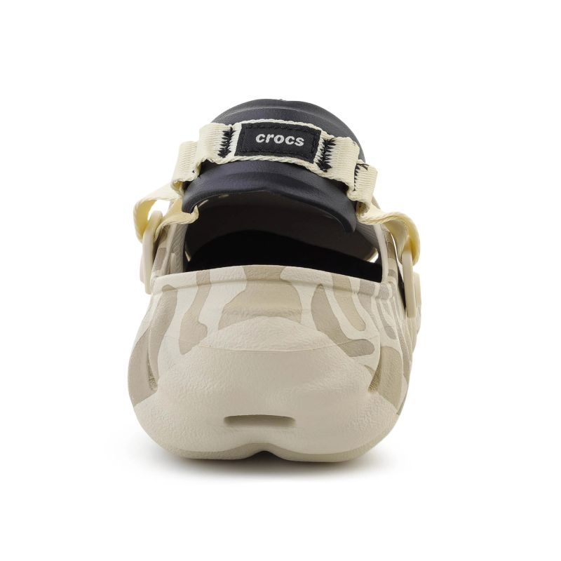 Crocs ECHO DUCK CAMO CLOG BONE/ fekete unisex