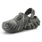 Crocs ECHO MARBLED CLOG DUSTY /MULTI oliva unisex