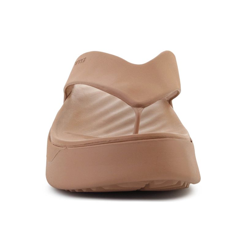 Crocs GATAWAY PLATFORM FLIP MILK CHOCOLATE