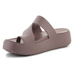 Crocs Getaway Platform Toe Loop W 210834-0LF Flip-Flops papucs - Sportmania.hu