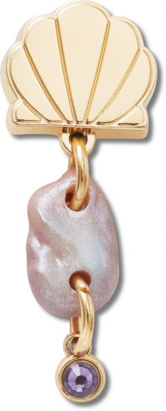 Crocs Gold Seashell Dangle unisex
