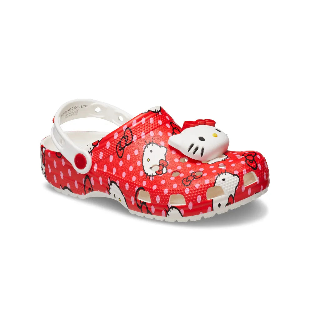 Crocs Hello Kitty Red Classic Clog Papucs - Sportmania.hu
