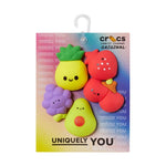 Crocs Jibbitz™ Squish Fruits 5 Pack Pins gyerek Cipődísz 10012181