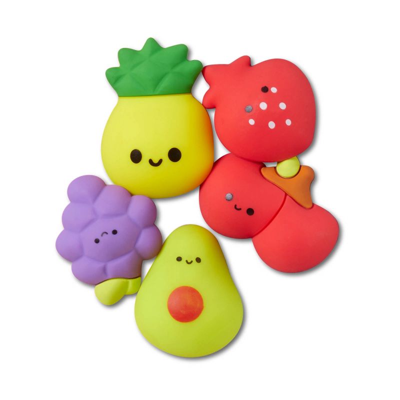 Crocs Jibbitz™ Squish Fruits 5 Pack Pins 10012181 Kiegészítők