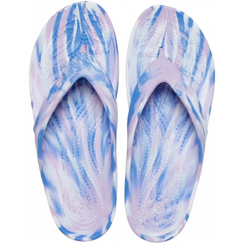 Crocs Kadee II Marbled Flip Flip Flops W 208331 5PT Cipő