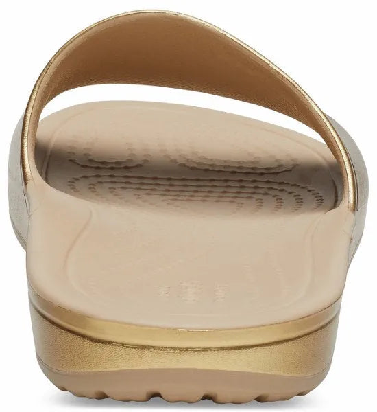 Crocs Kadee Metallic Slide Papucs - Sportmania.hu