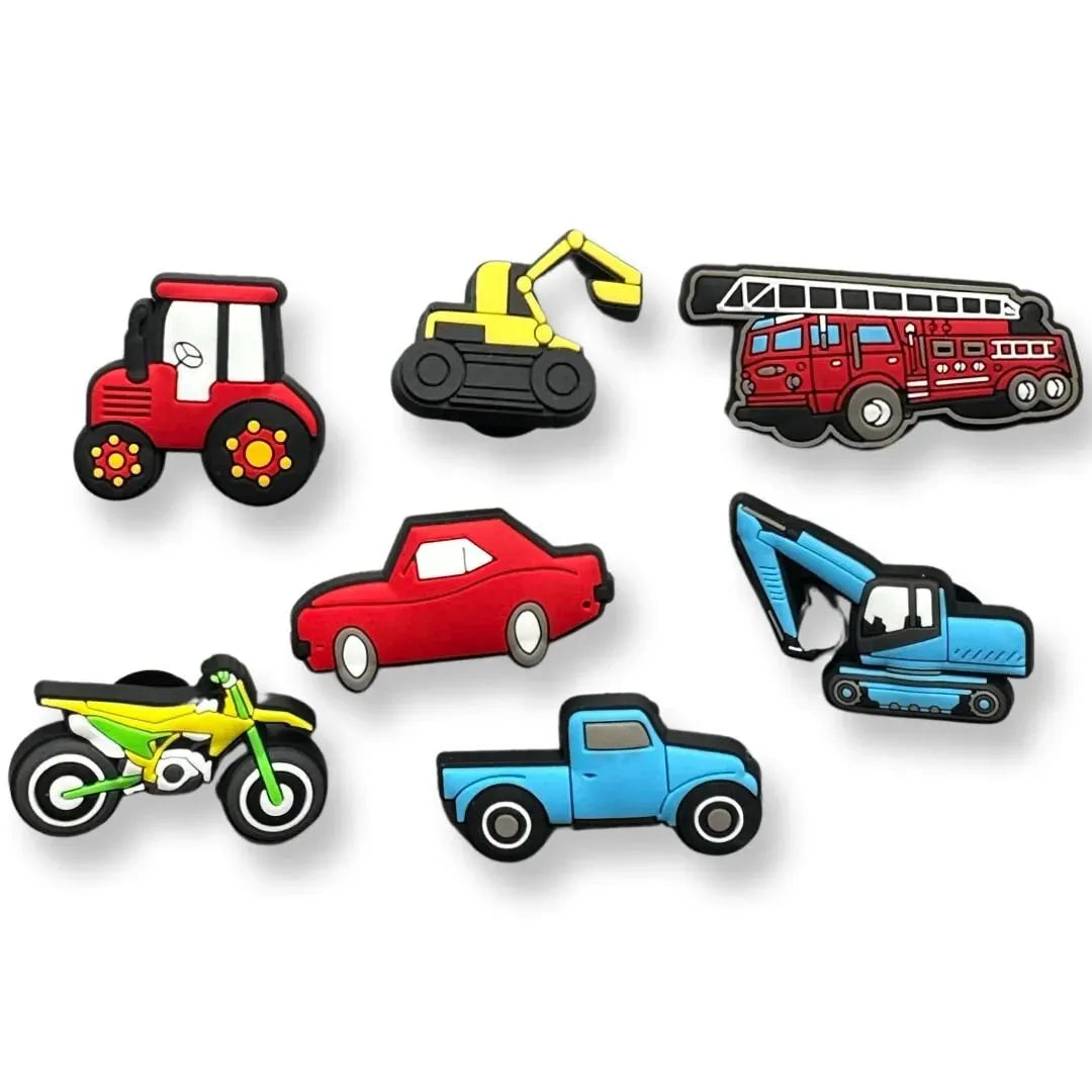 Crocs Lights Up Cars Trucks 5 Pack unisex