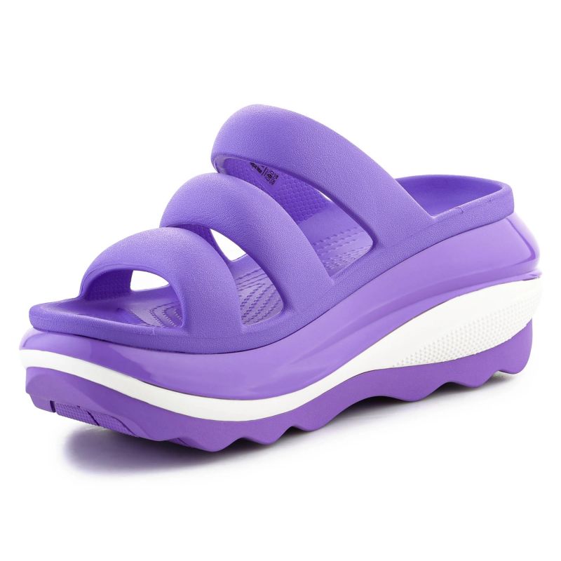 Crocs Mega Crush Triple Strap Clogs unisex papucs 209842-5AJ
