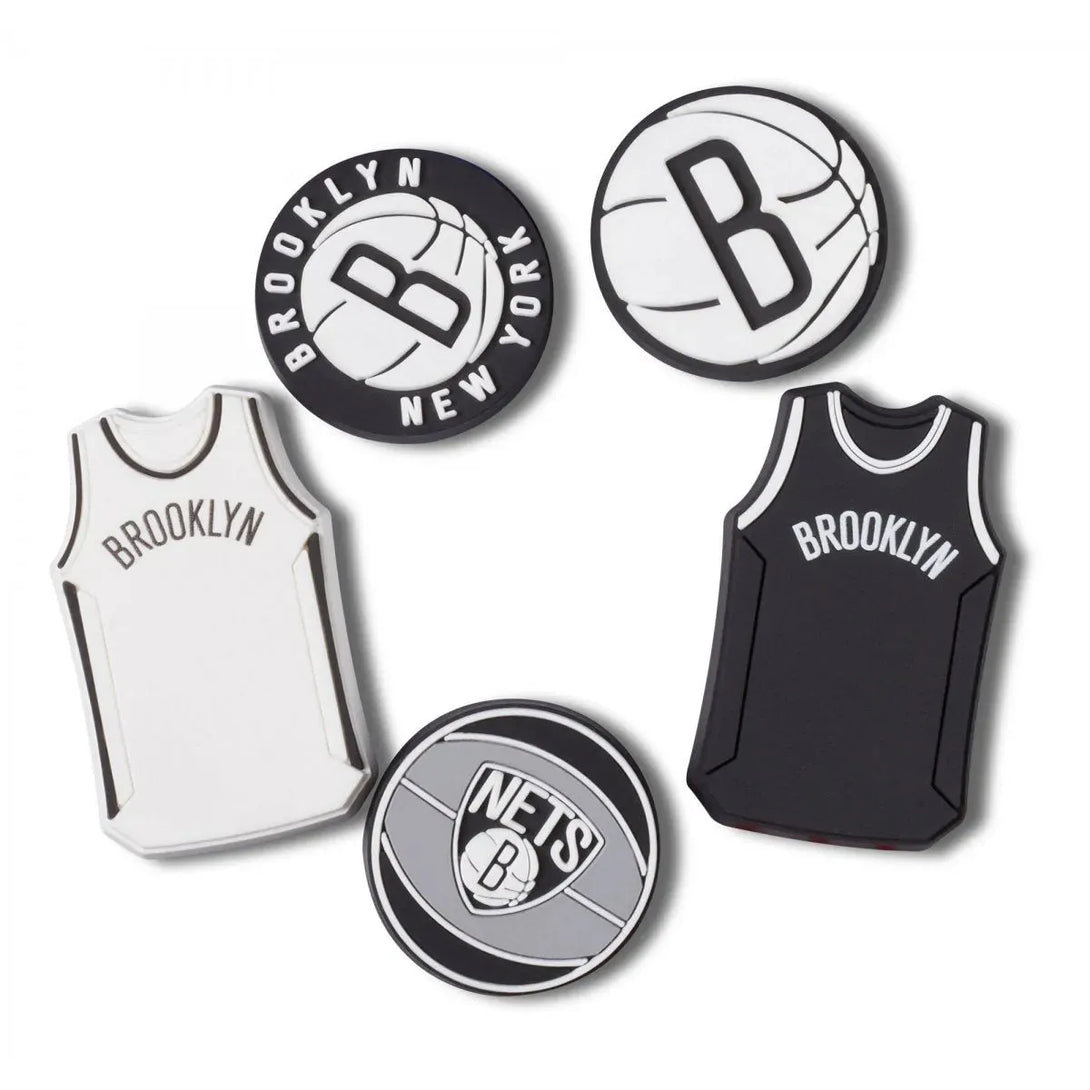 Crocs NBA Brooklyn Nets 5Pck Cipődísz - Sportmania.hu