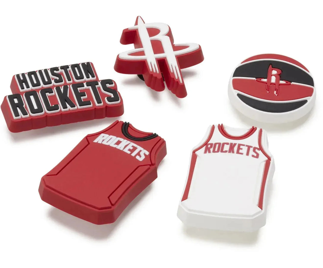 Crocs NBA Houston Rockets 5Pck Cipődísz - Sportmania.hu