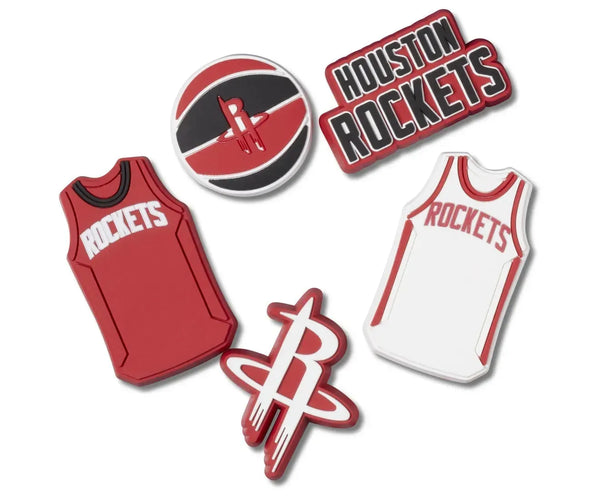 Crocs NBA Houston Rockets 5Pck Cipődísz - Sportmania.hu