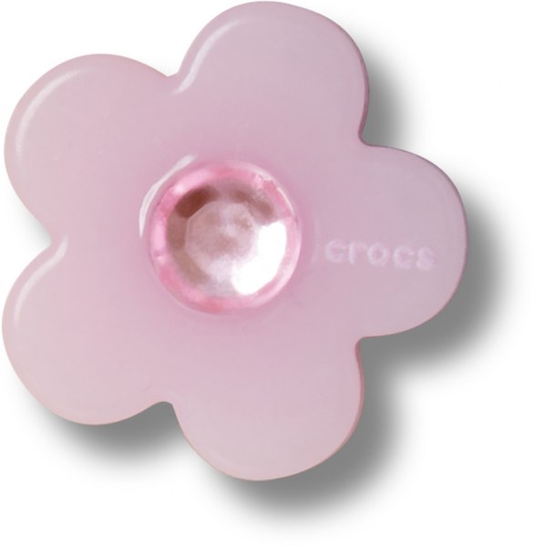 Pink Flower With Gem