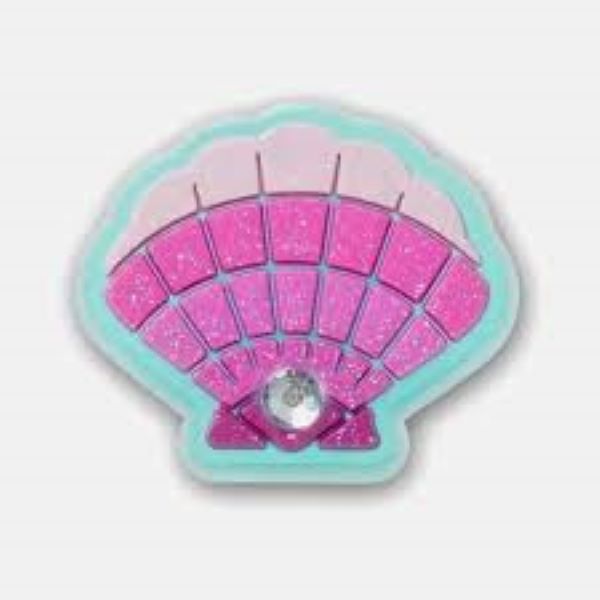 Pink Seashell With Gem