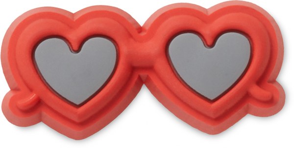 Crocs Red Heart Sunglasses unisex