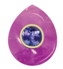 Crocs Simulated Amethyst February unisex