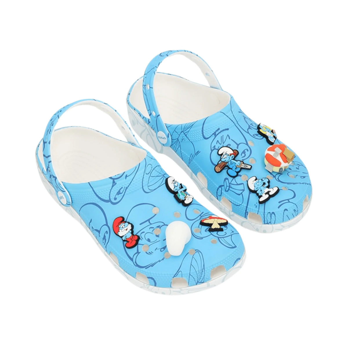 Crocs Smurfs Classic Clog K gyerek Papucs 210821-90H