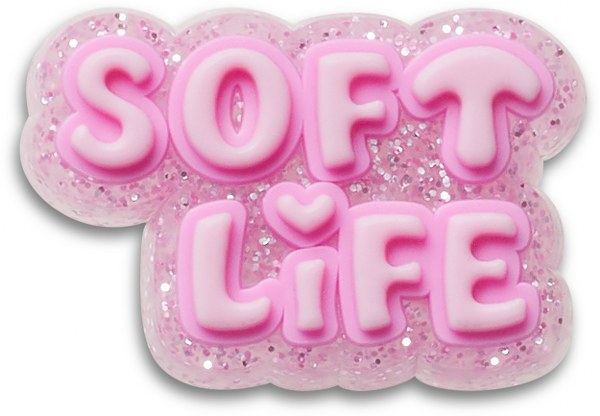Crocs Tiny Pink Soft Life Egyéb - Sportmania.hu