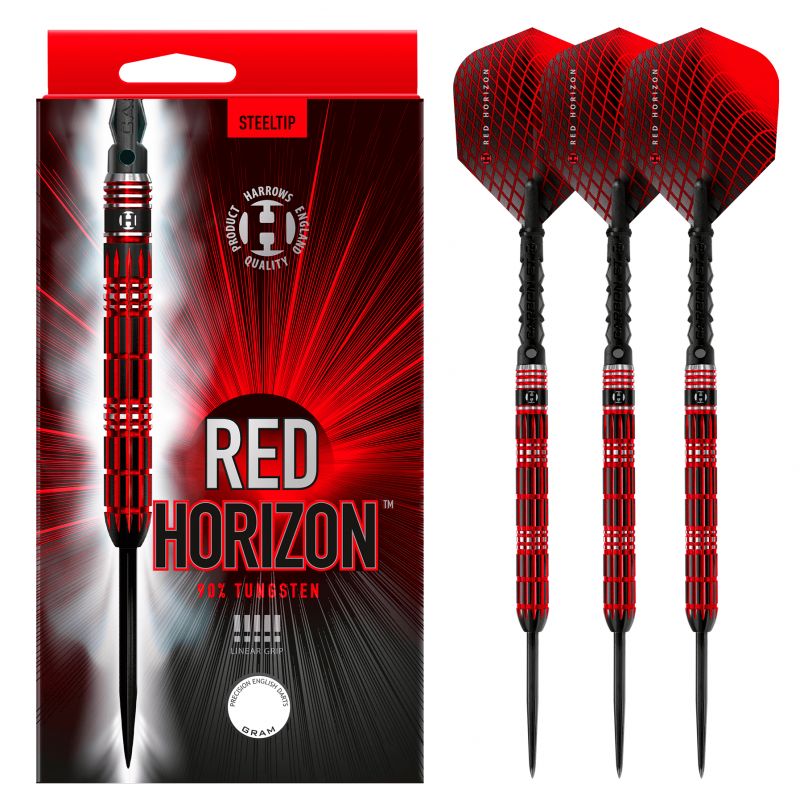 Darts Harrows Red Horizon 90% Steeltip Redhorizon