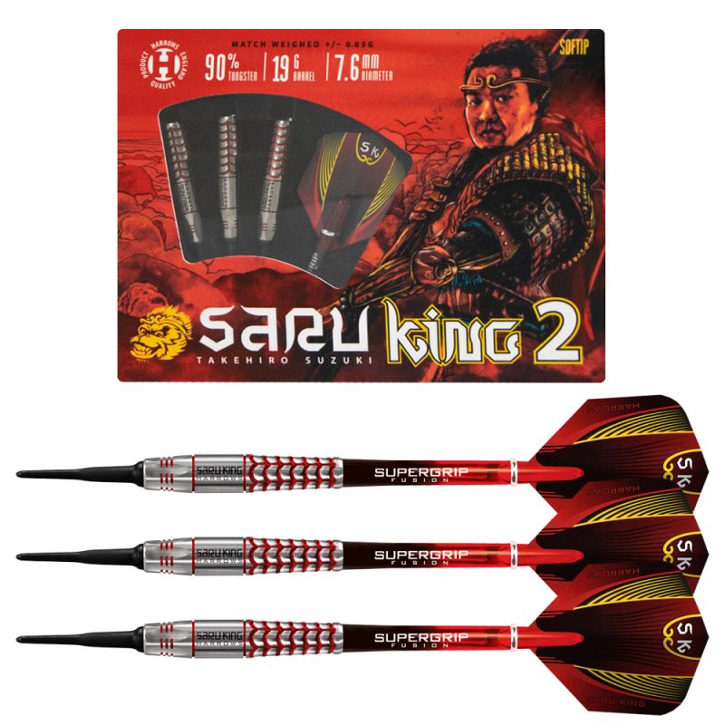 Darts Harrows Saru King 2 90% Softip Hs-tnk-000013352 - Sportmania.hu