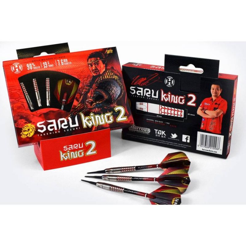 Darts Harrows Saru King 2 90% Softip Hs-tnk-000013352 - Sportmania.hu
