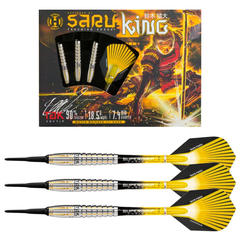 Darts Harrows Saru King 90% Softip Hs-tnk-000013795 - Sportmania.hu