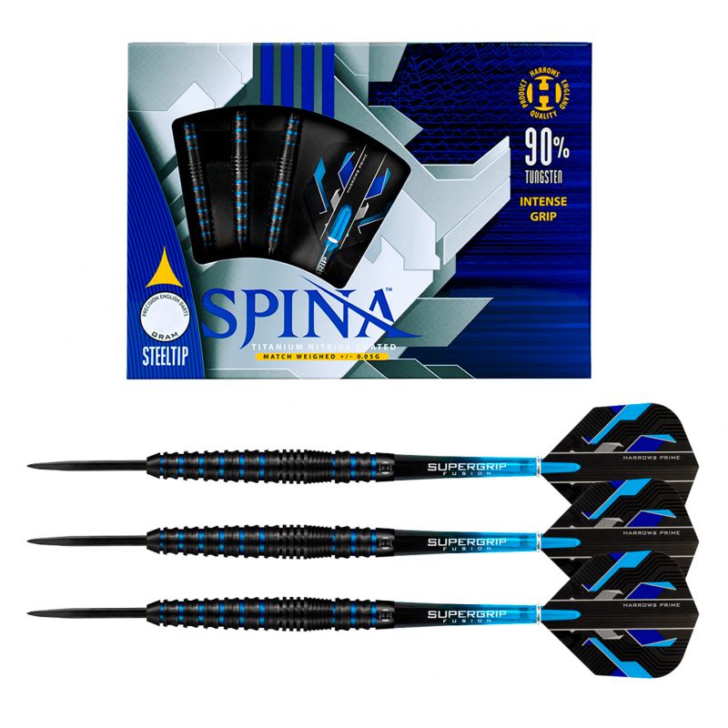 Darts Harrows Spina Black 90% Steeltip Hs-tnk-000013750