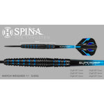 Darts Harrows Spina Black 90% Steeltip Hs-tnk-000013750 - Sportmania.hu